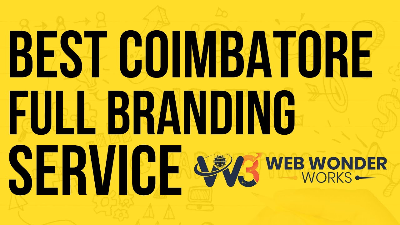 Video thumbnail: Best Branding Agency in Coimbatore 2026, Web Wonder Works