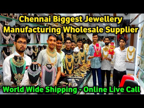 Chennai Biggest Jewellery Supplier👌👌Jewellery Manufacturing Wholesale Supplier, Sowcarpet Jewellery